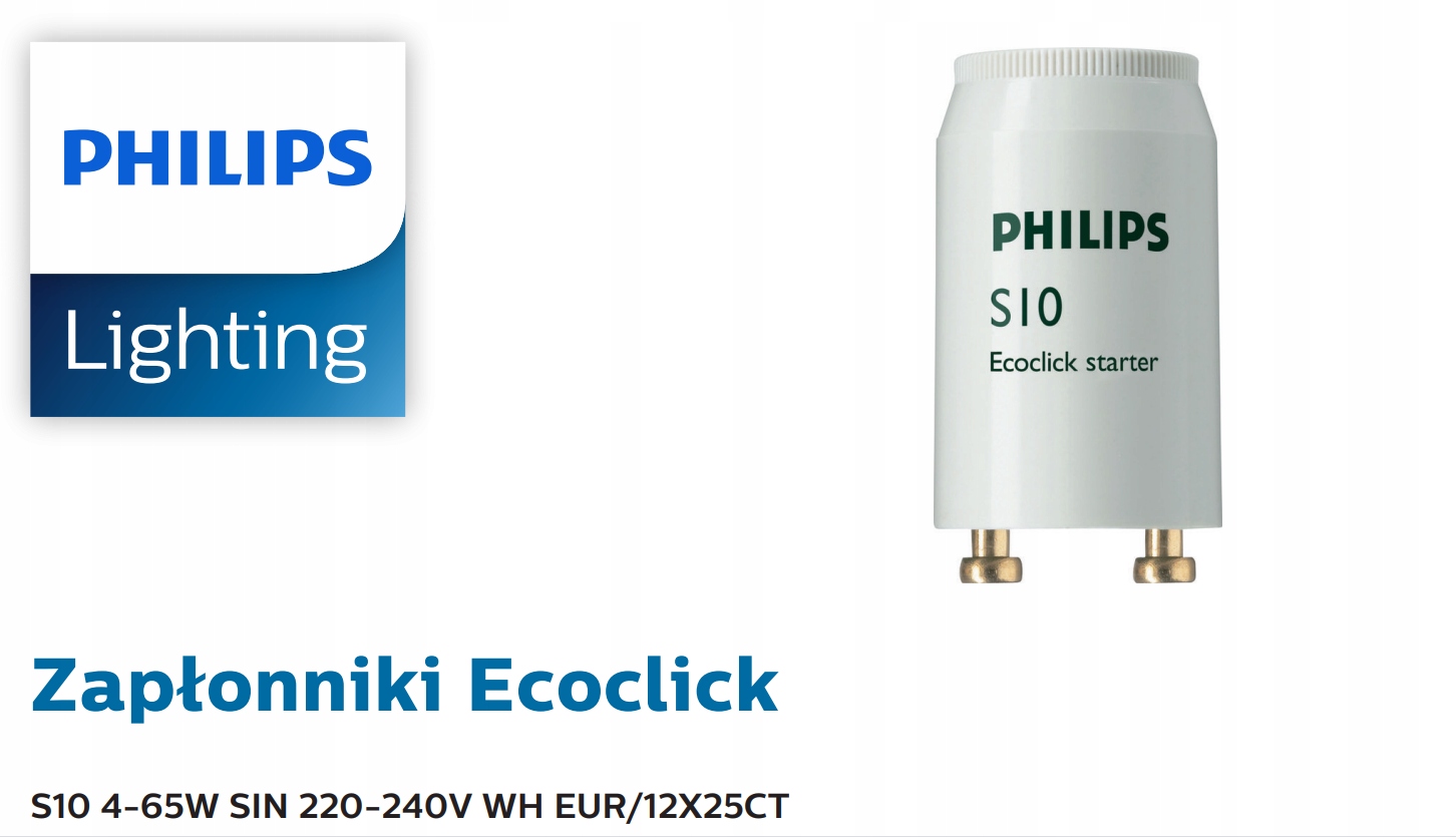 S-10 ZAPŁONNIK 4-65W STARTER Marka Philips