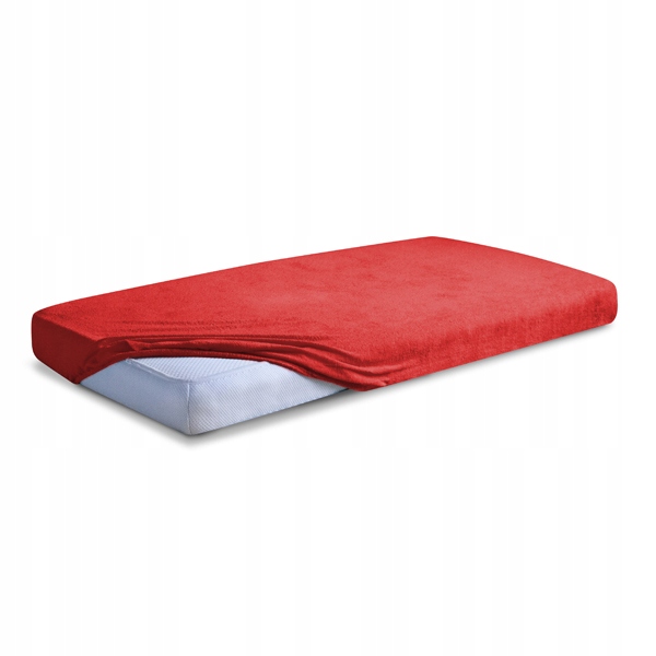 Prostěradlo Jersey Premium s gumičkou 220x200 Červené