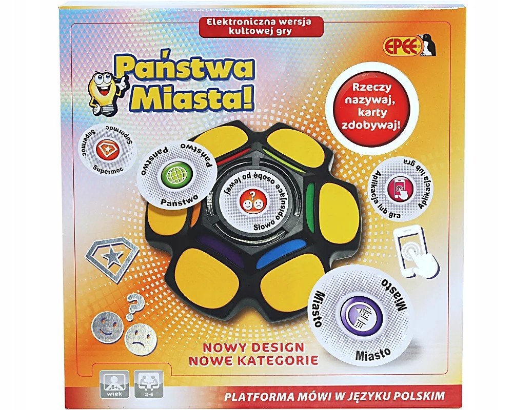 GRA ELEKTRONICZNA Państwa i Miasta RODZINNA EPEE Kod producenta 8595582225757