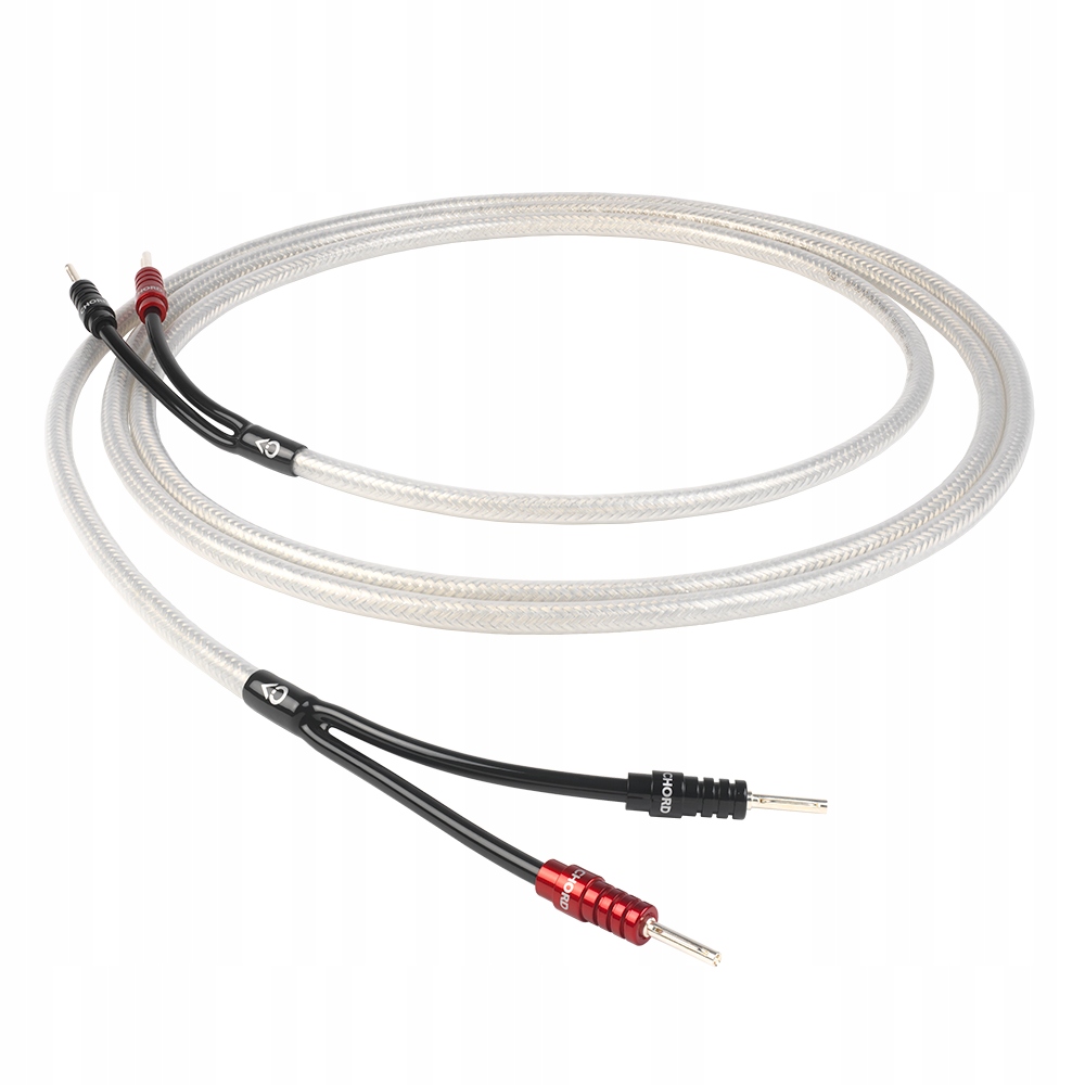 Chord Shawline X kabel głośnikowy o długości 2x2,5m/banany chord ohmic