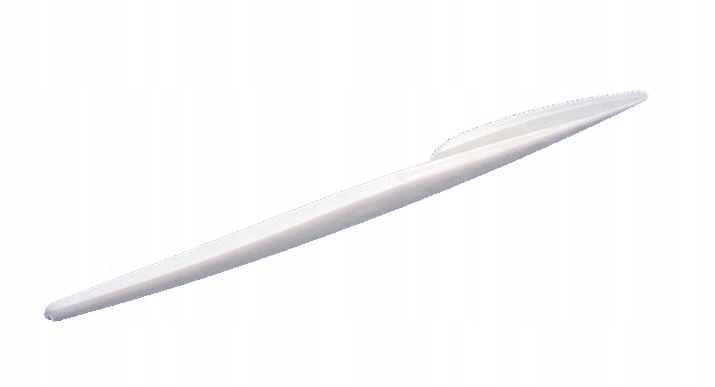 

Sztućce Plastikowe Noże Nożyki Grill Białe