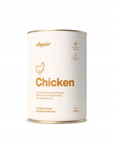 Levně 2x Vařené kuře 400 g – Vilgain