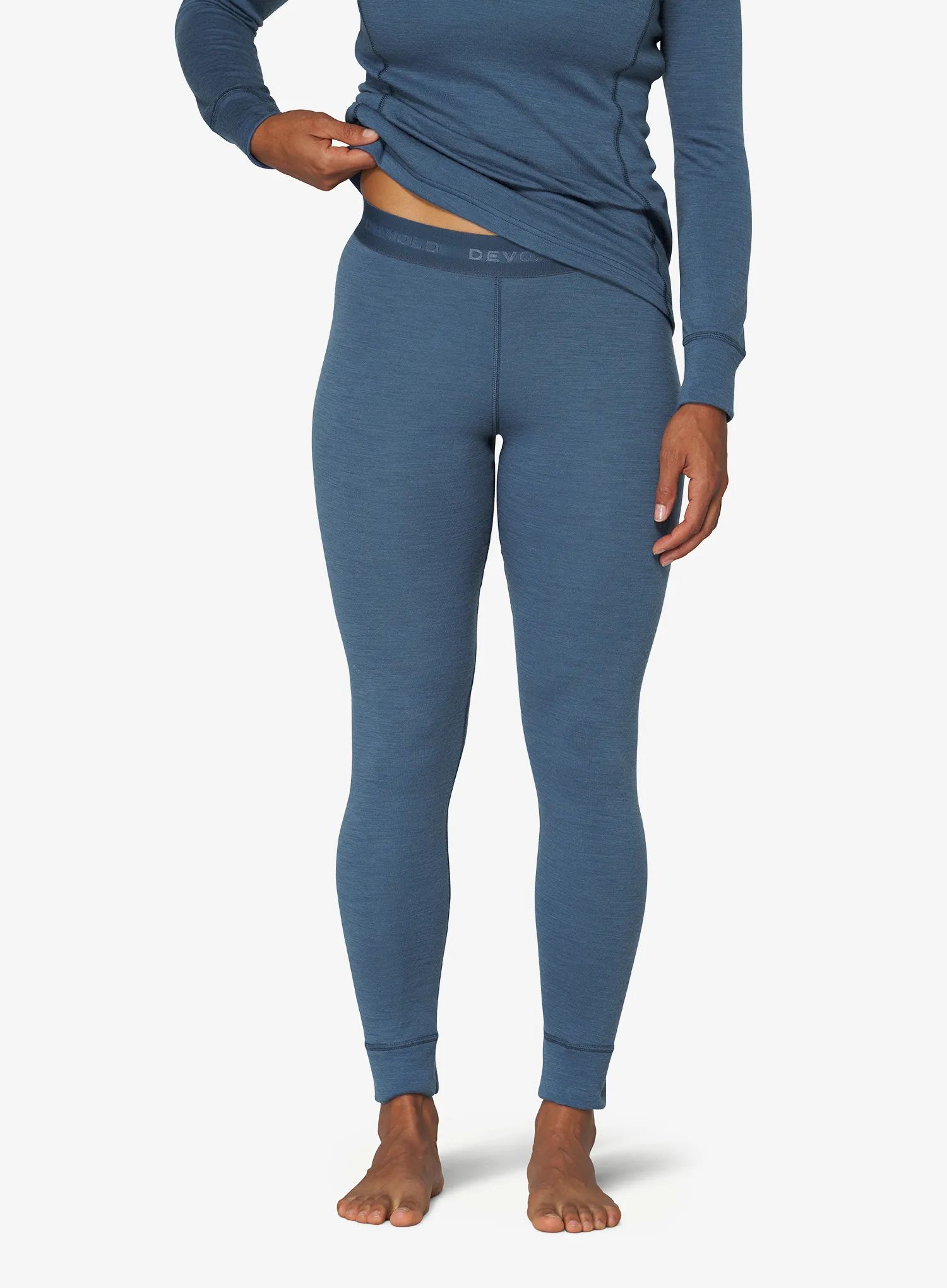 Legginsy termoaktywne damskie Devold Duo Active Merino 205 Longs berry S
