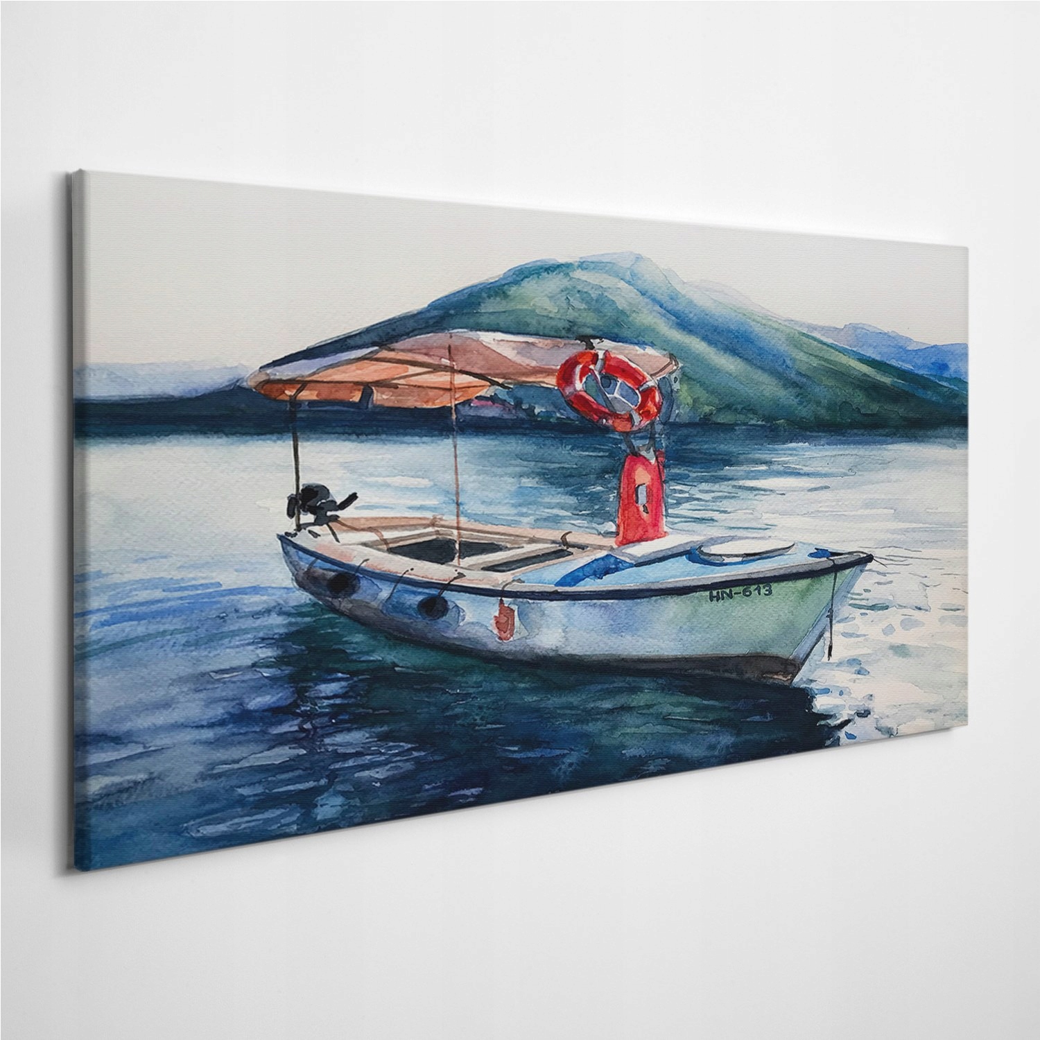 

Foto-obraz z zdjęciem Łódka Statek Morze 120x60 cm