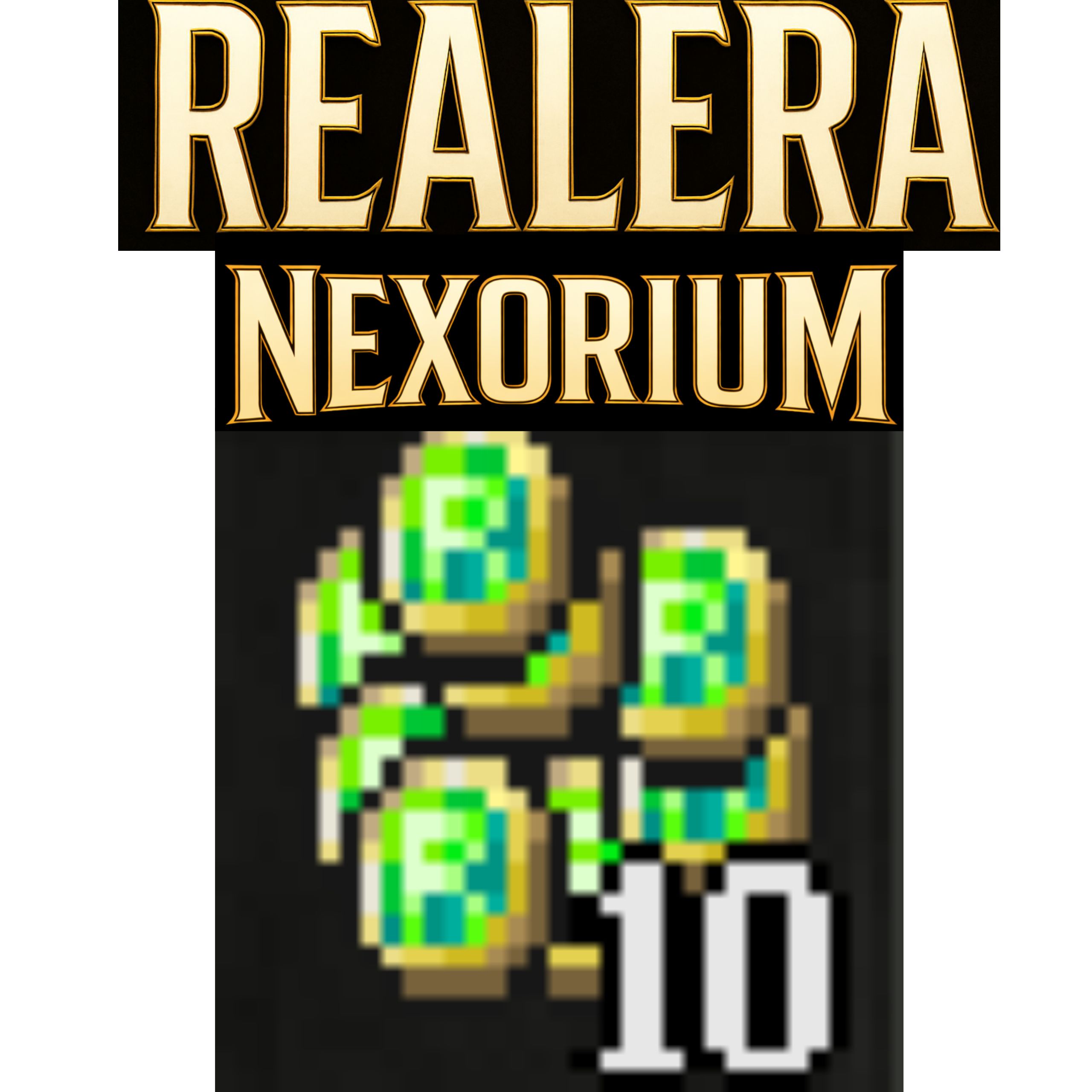 10 Realera Coins - 100 Premium Points REALERA NEXORIUM 10x Realera Coin