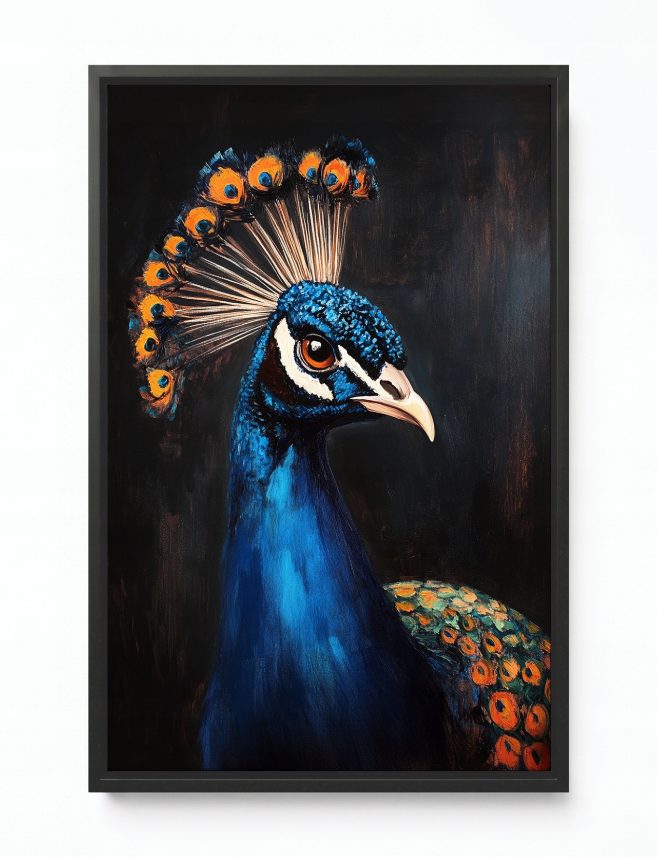Obraz Rám Americký Box Příroda Portrét Pták Paw Královský 40x60