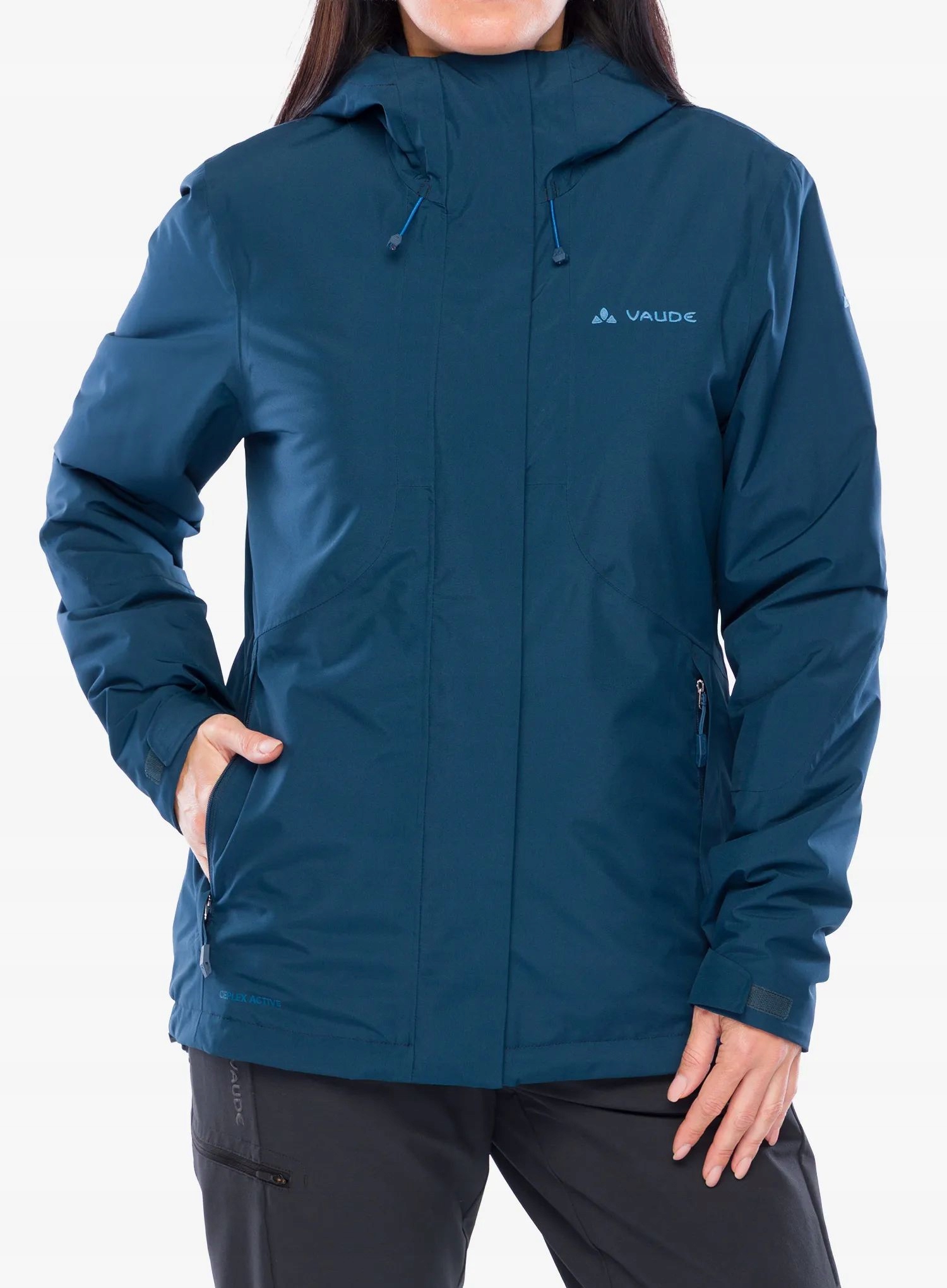 Dámská zateplená bunda Vaude Rosemoor Padded Jacket II tmavě šedá 36 (xs)