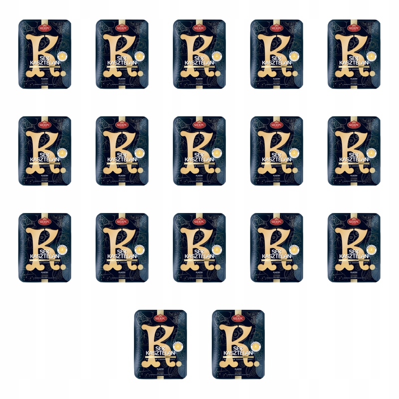 Ser kasztelan klasyczny plastry 135g Osm Sierpc X17