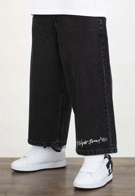 Kraťasy Mass Extra Baggy Ninety Eight black washed