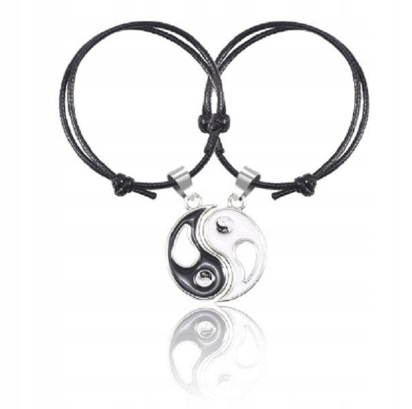 

Bransoletka 2 Przyjaciółek Ying Yang Bff B593