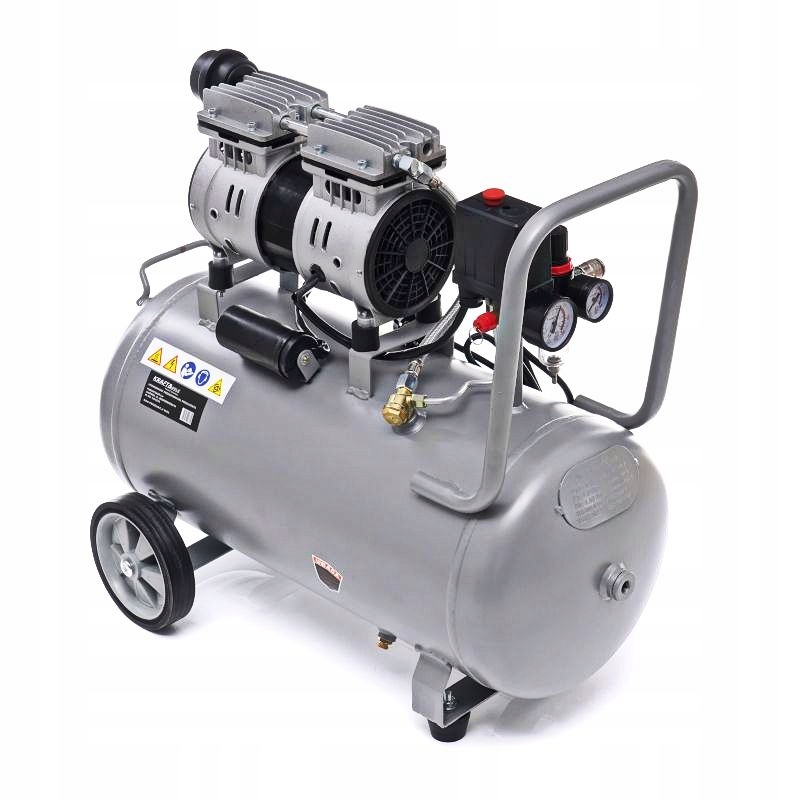 POFESJONALN kompresor K-2 bezolejowy 50L sprężarka powietrza cichy 2TŁOKI Model KD1396