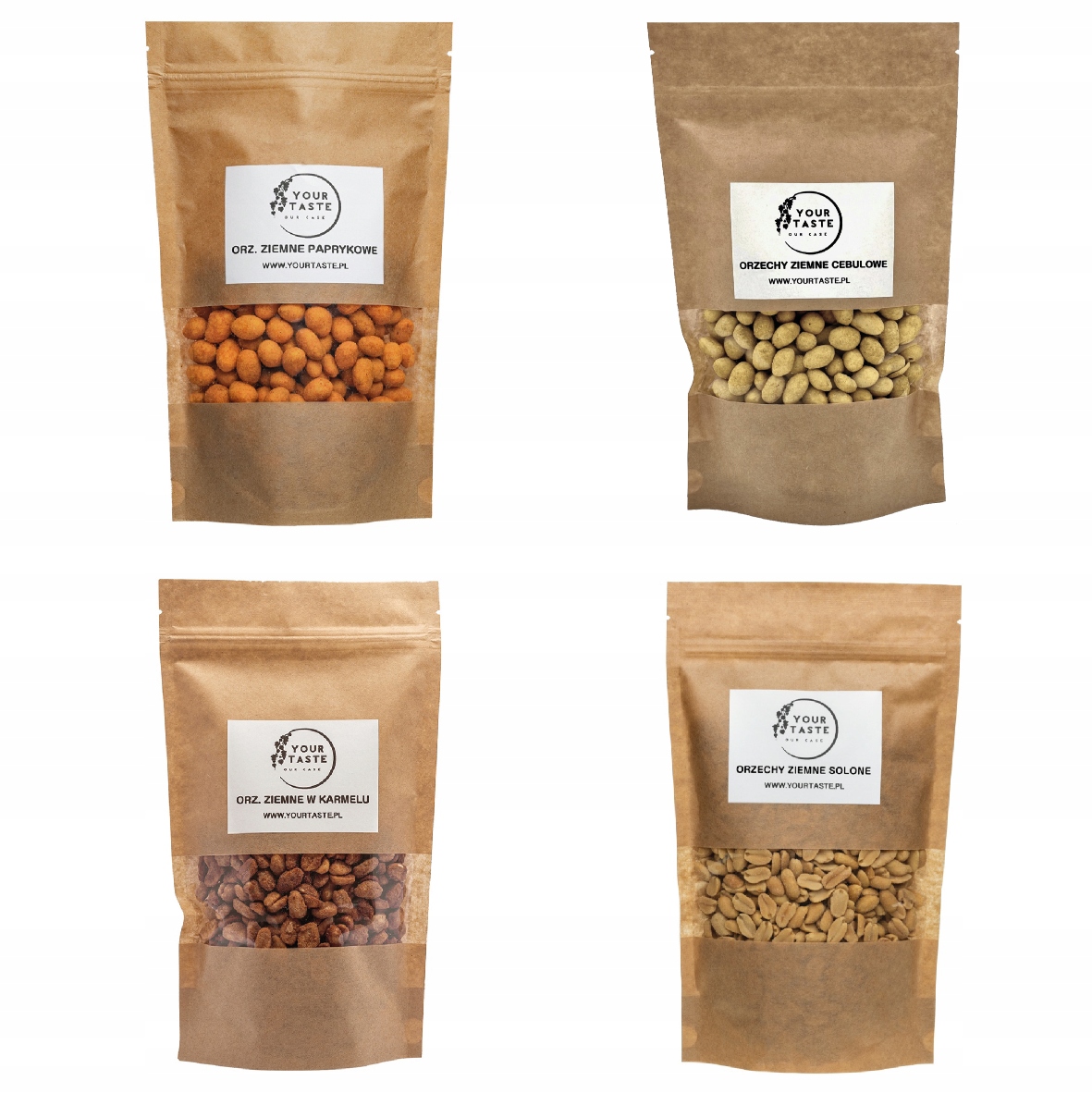 Levně Your Taste paprikové zeminy 500 g cibulové zeminy 500 g solené zeminy 500 g