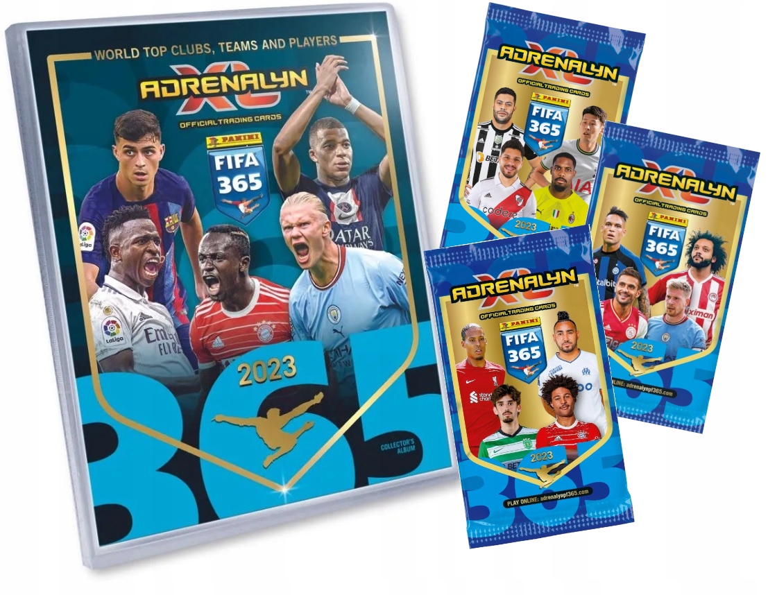 2023 Fifa 365 Album Na Karty Piłkarskie Saszetka