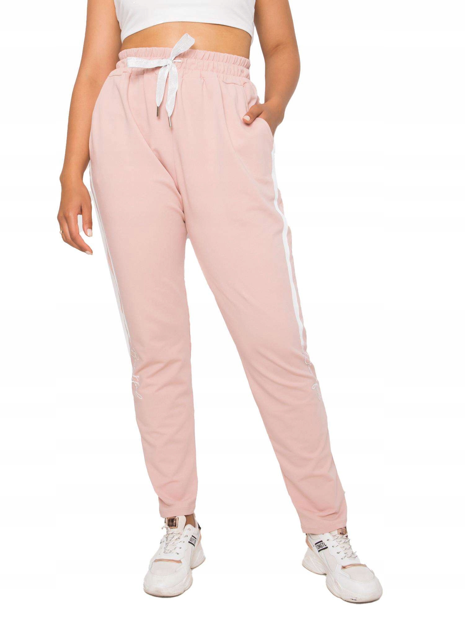 

Spodnie Dresowe Dresy Damskie Plus Size 3XL