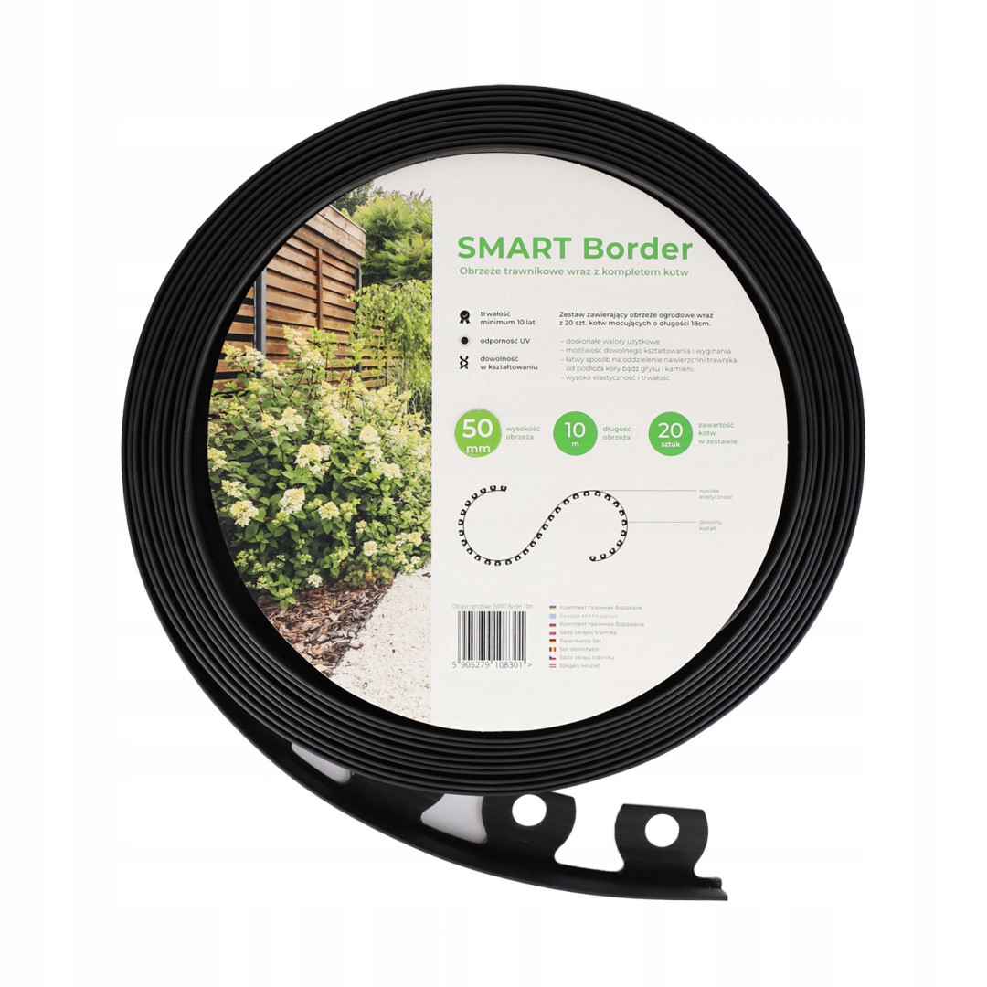 

Obrzeże w rolce Smart Border 50mm x 10m +20 kotew