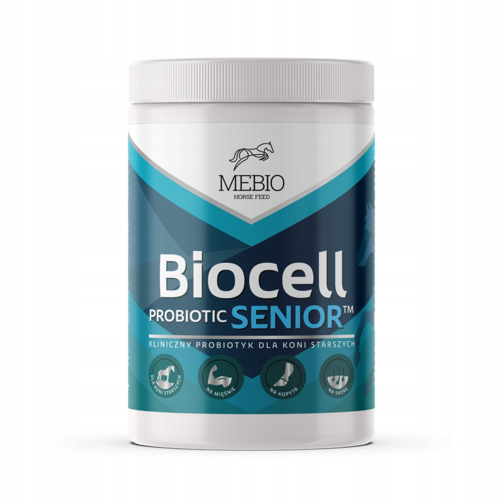 Biocell Probiotic Senior Kliniczny probiotyk dla koni starszych 1 kg.