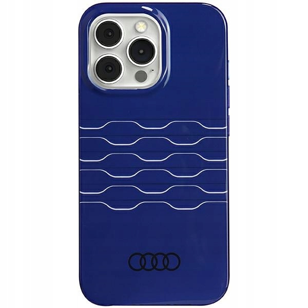 Etui Audi IML MagSafe na iPhone 13 Pro 13 niebieskie Audi