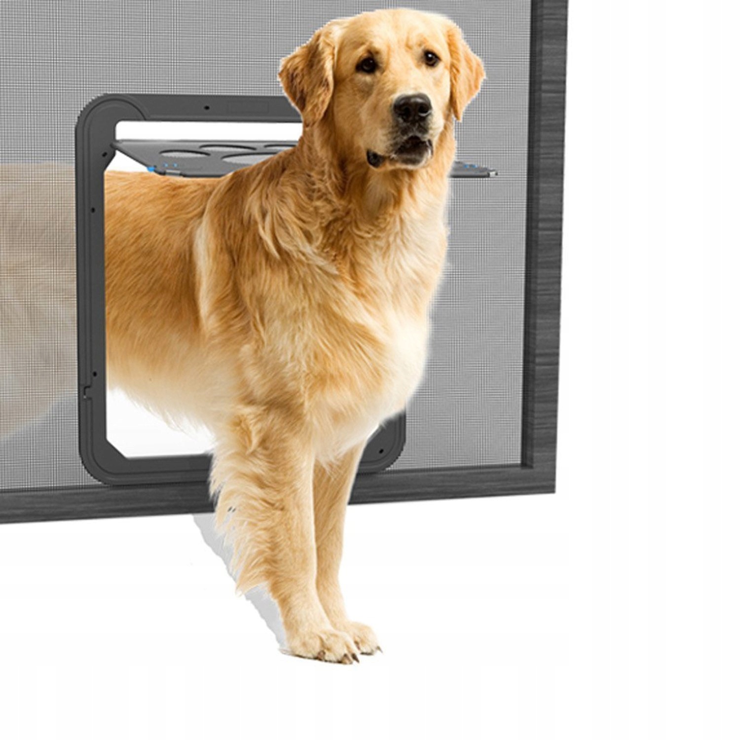 Levně Namsan Dvířka pro domácí mazlíčky s magnetem 37x42cm Otvor