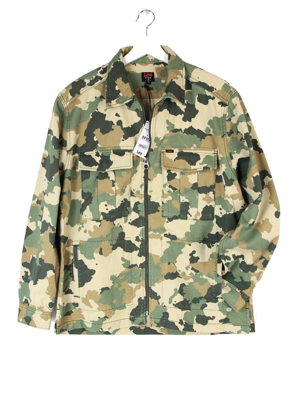 LEE FATIQUE KURTKA OVERSHIRT MORO ARMY _ L
