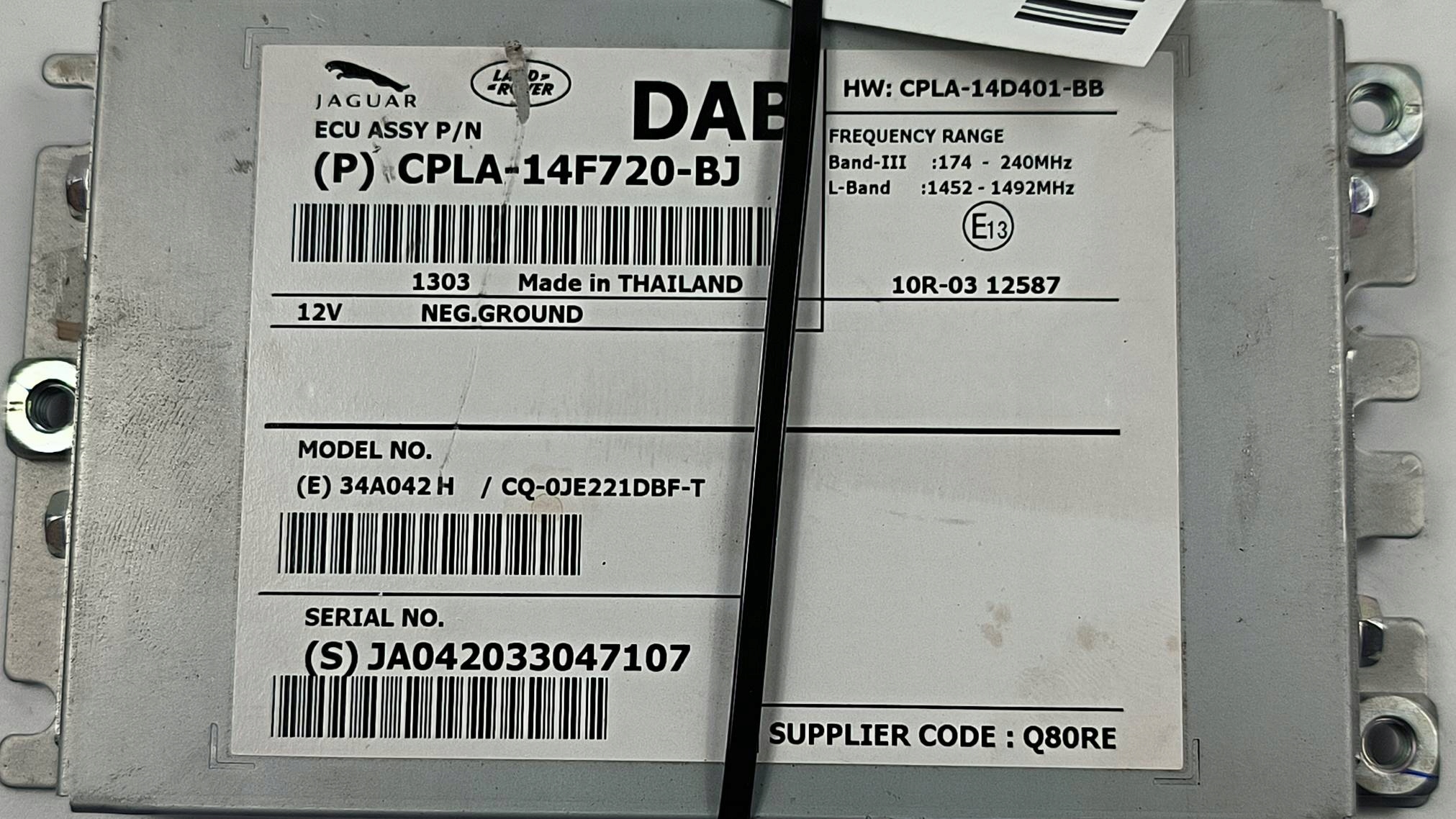 modulo RADIA CPLA-14F720-BJ LAND ROVER RANGE ROVER SPORT L494