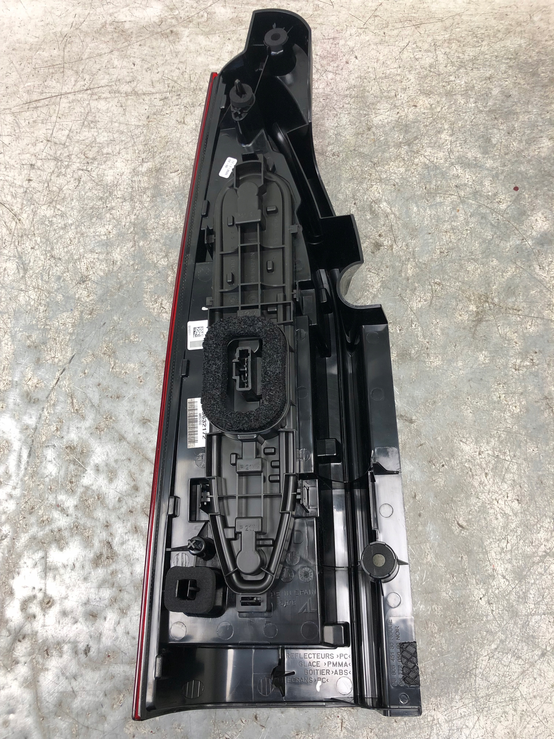 light right rear part CITROEN BERLINGO II LIFT 0283632172