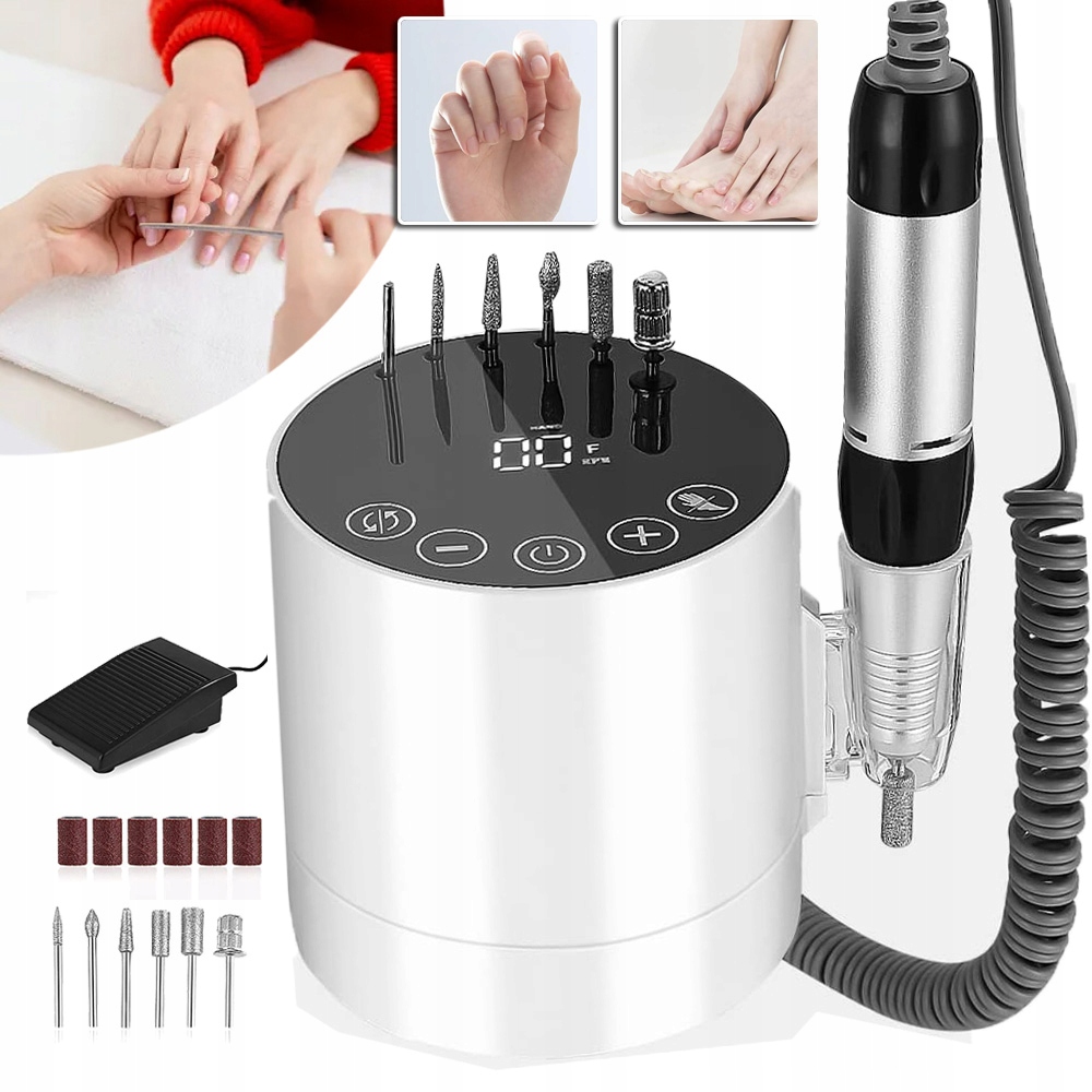 Sada Na Manikúru A Pedikúru, Elektrická Sada Pro Péči O Nehty