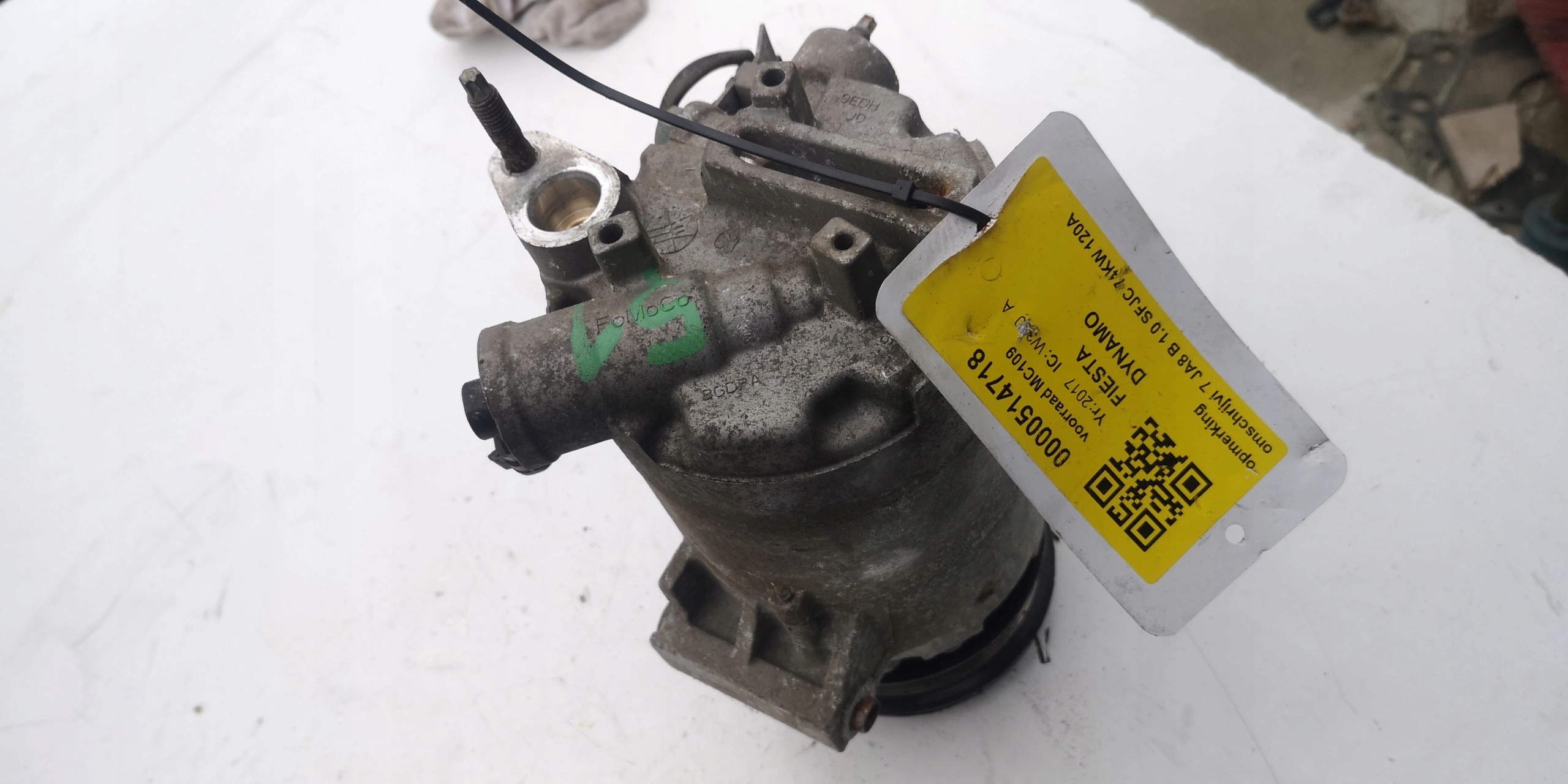 FORD FIESTA 1.0 B C1B1-19D629-AJ compressor; KLIMATY