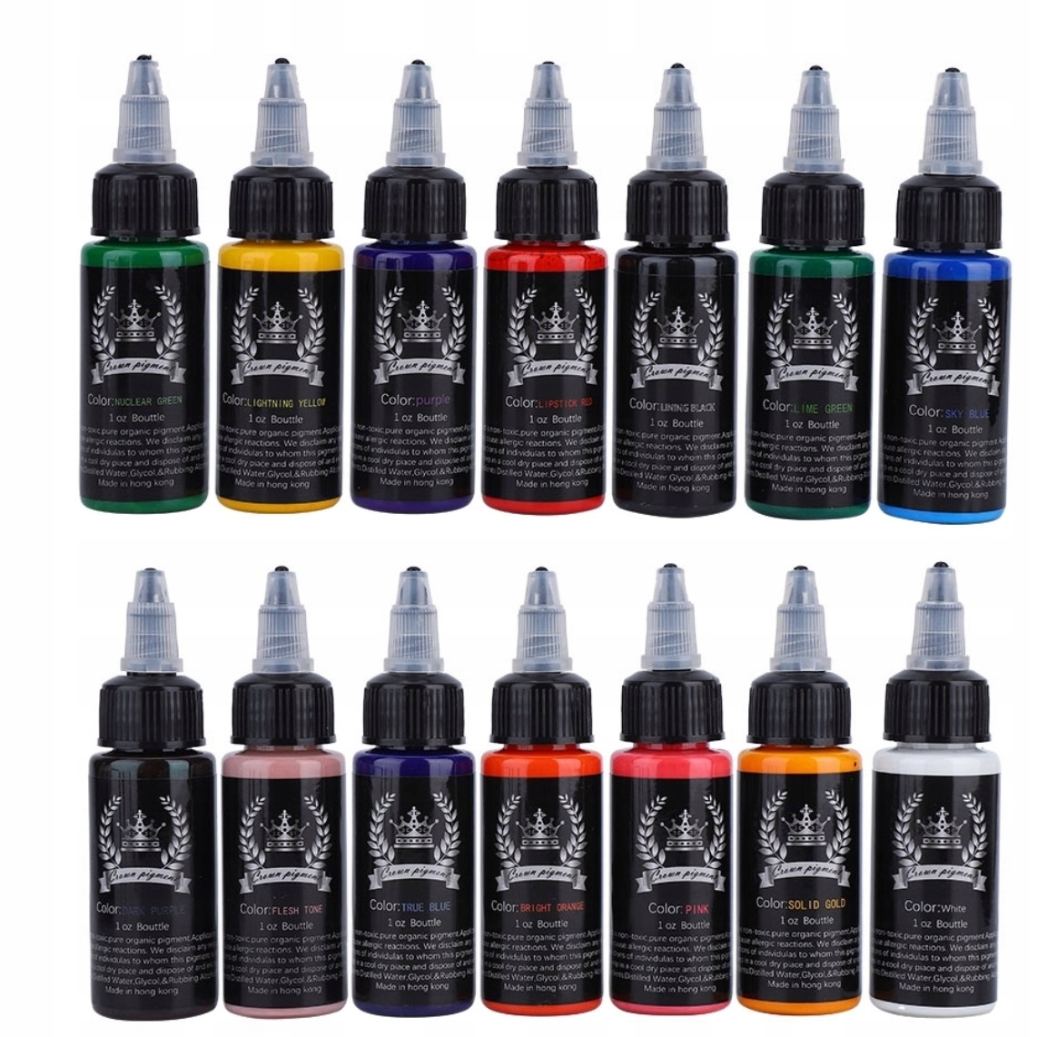 Tusz do tatuażu zestaw 420ml