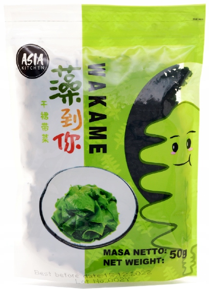 

Wakame, suszone wodorosty 50g Asia Kitchen