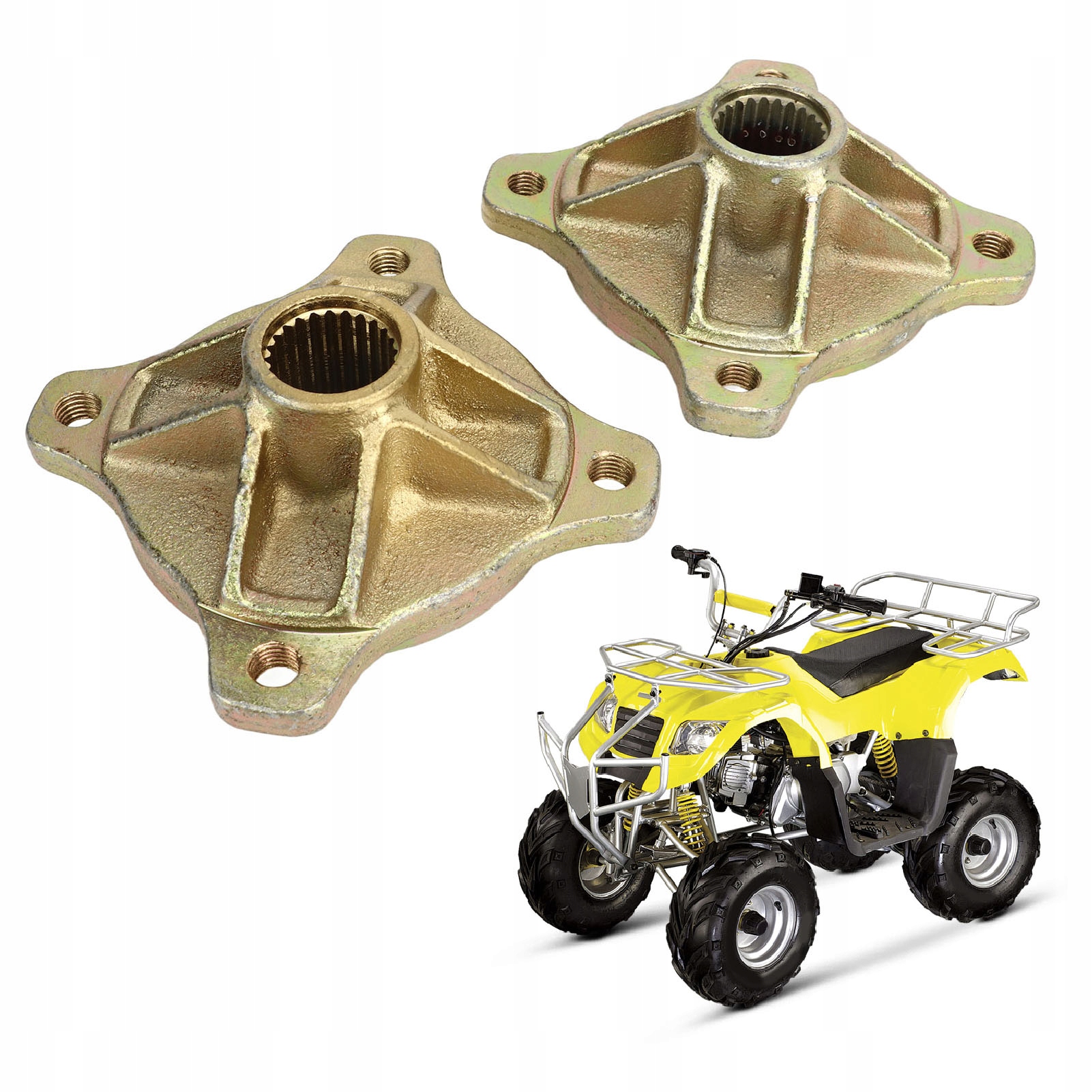 1 para 4 Stud 24T Spline tylna oś piasty kół 25mm Typ samochodu Samochody osobowe