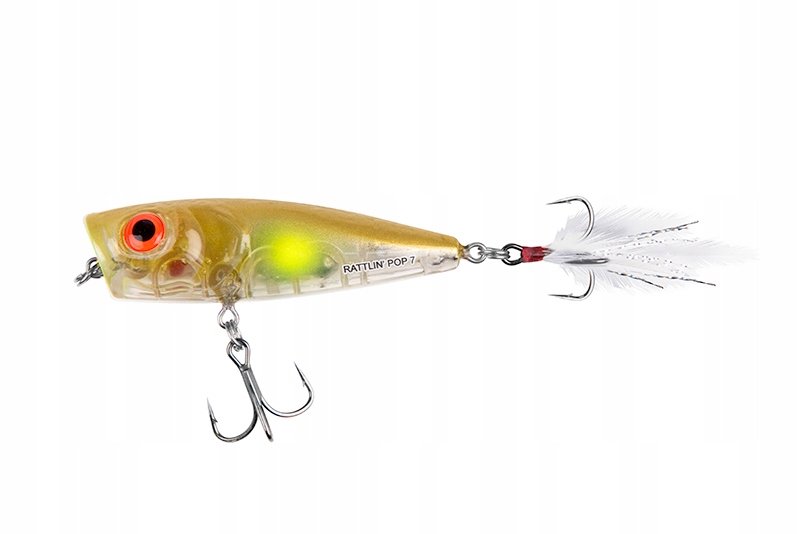 Salmo Rattlin' Pop 7cm Clear Ayu wobler