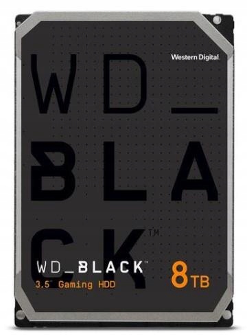 Hdd|western DIGITAL|Black|8TB|SATA|256 MB|7200 rpm|3,5"|WD8001FZBX
