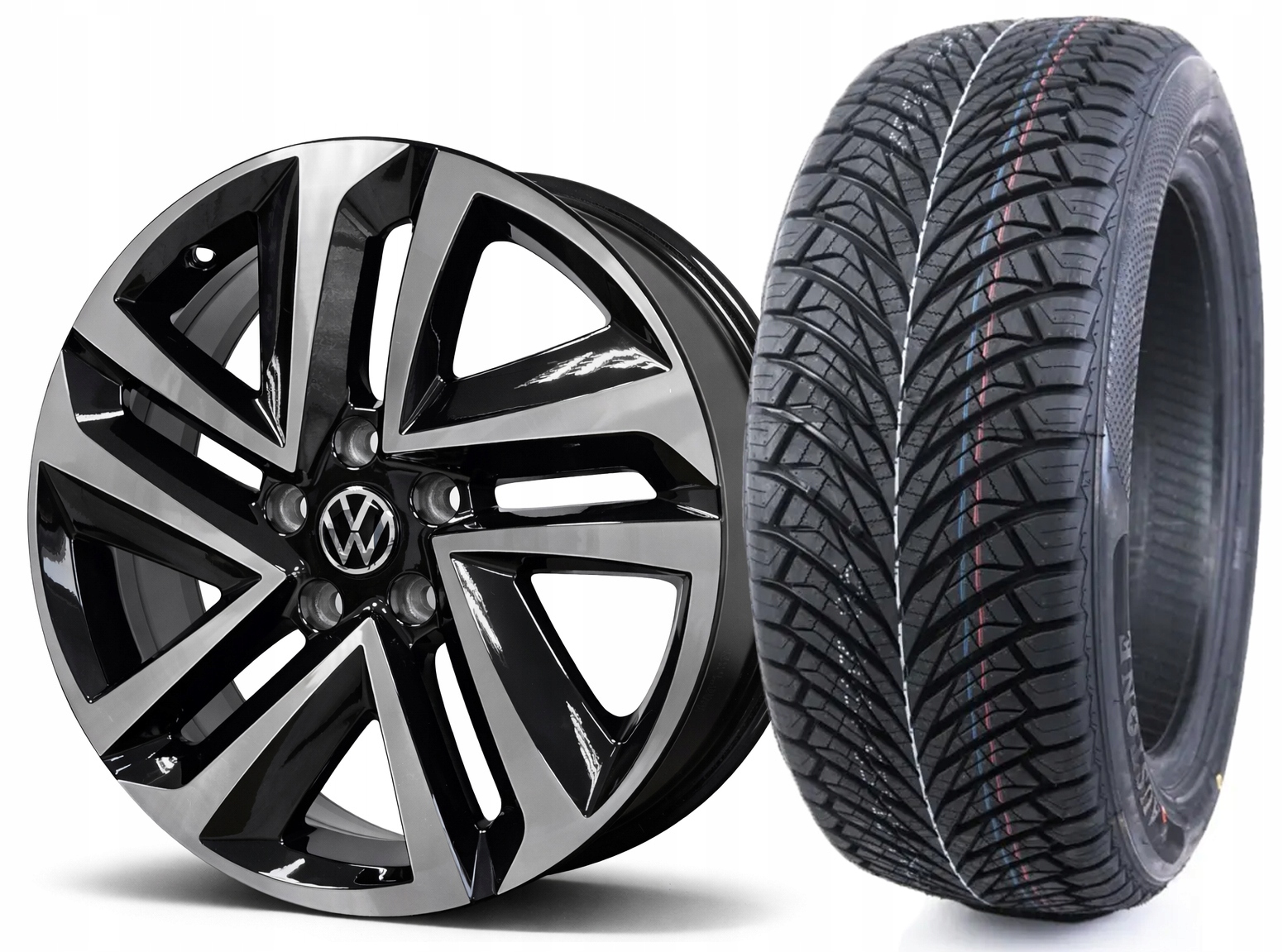 Nové celoročné kolesá Vw T-Roc Seat Cupra Ateca Škoda Karoq 18 Palcov Austone