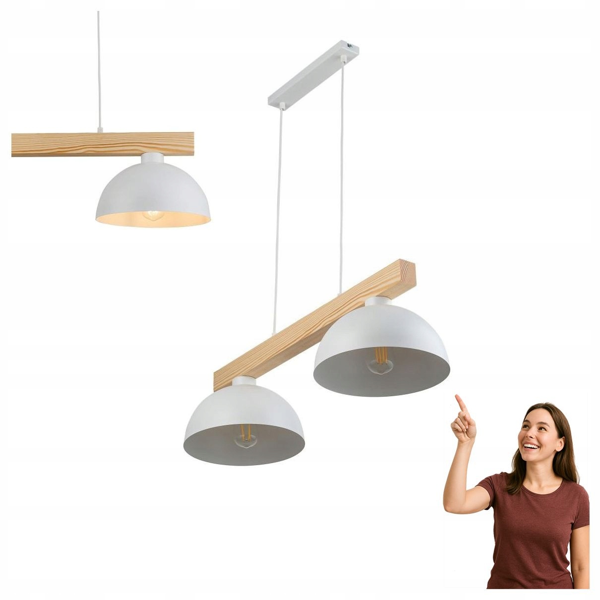 Závesná lampa Oslo White 4713 Tk Lighting