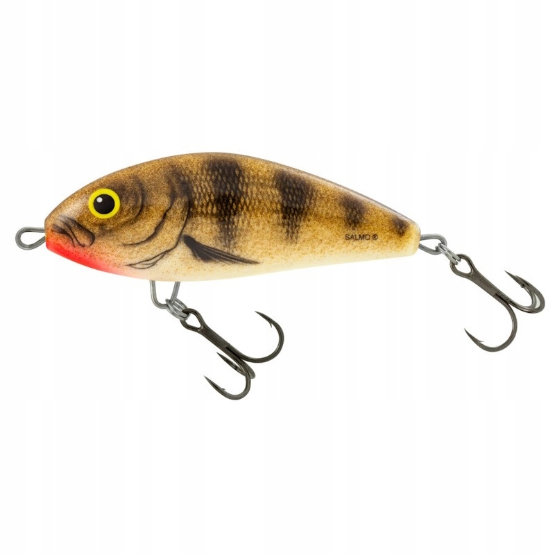 Wobler Salmo Fatso 8cm 21g Emerald Perch 0.6-1.2m Pływający Na Szczupaka