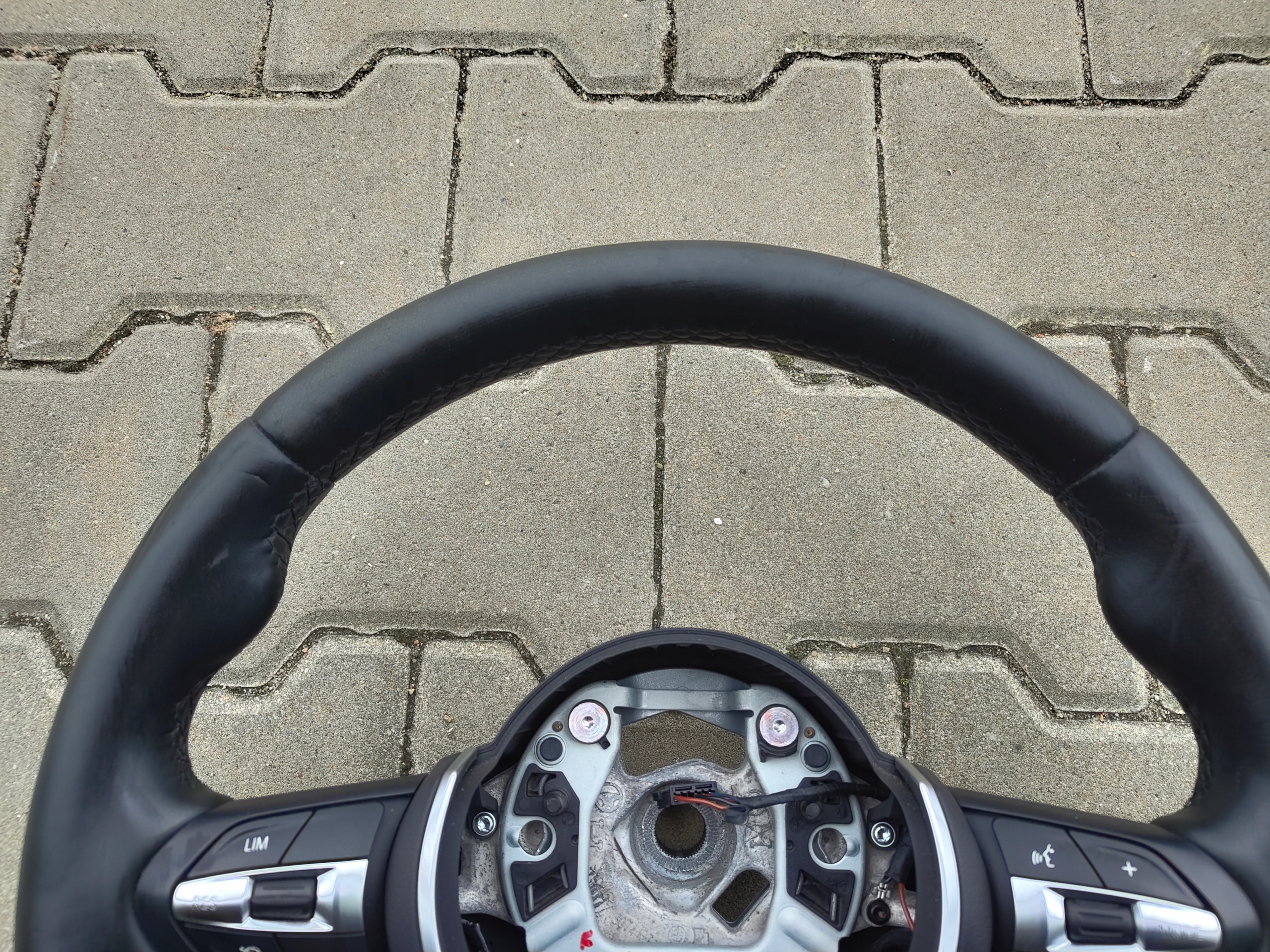 BMW 1 F20 LCI steering wheel, m-packet leather