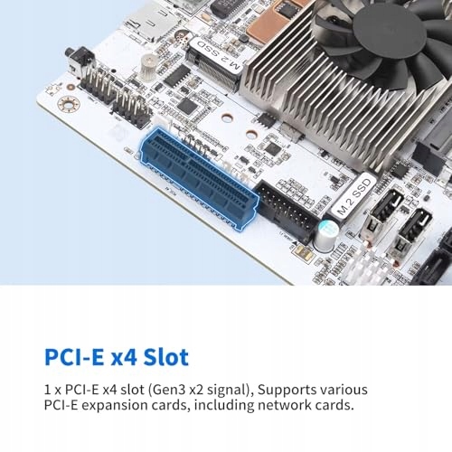 ROUAFWIT Płyta Główna NAS ITX 8 Zatok i5 8265U 2x 2.5GbE LAN 2x DDR4 — miniatura 4