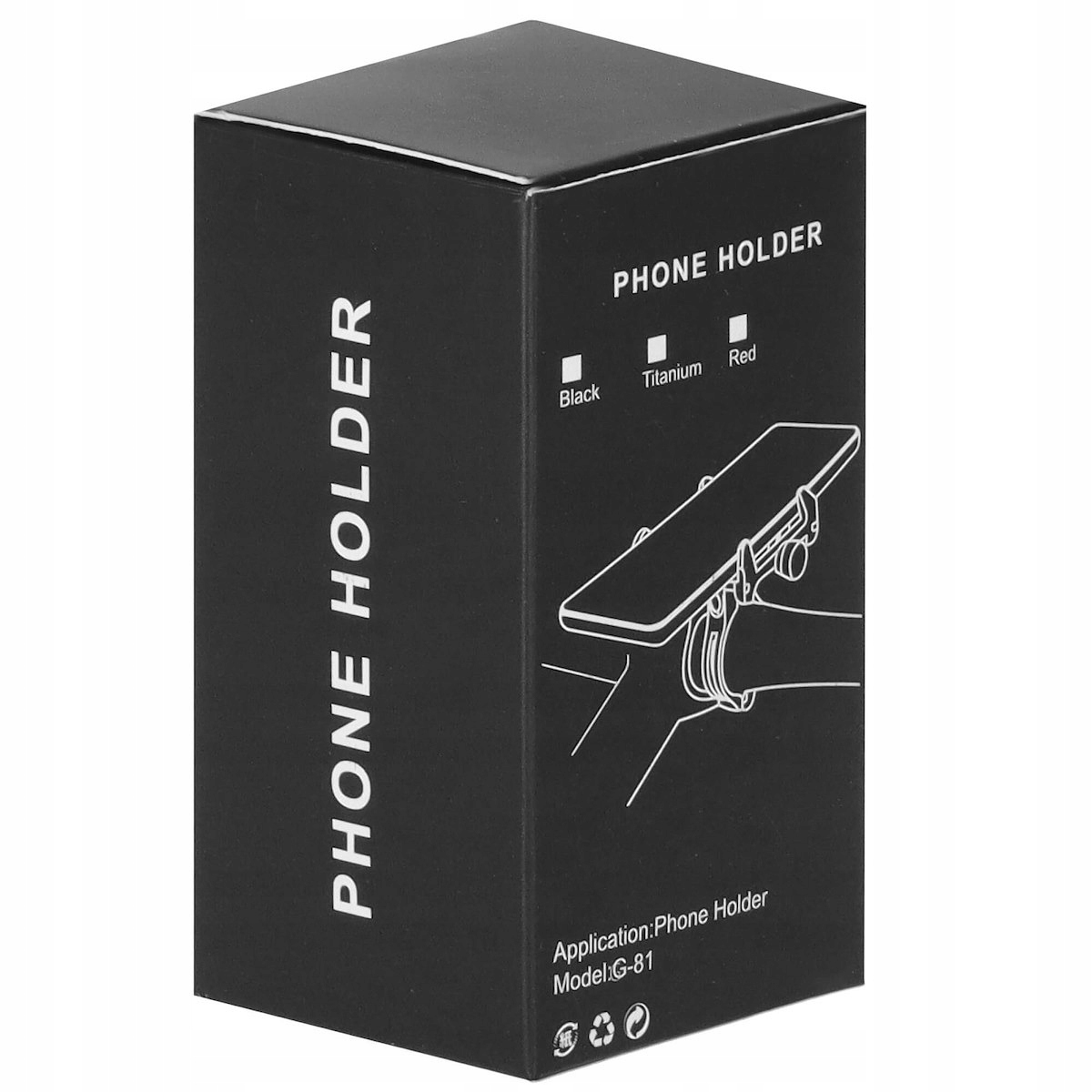 UCHWYT ROWEROWY NA TELEFON NA ROWER KIEROWNICĘ ALU MOCNY DO ROWERU NA MOTOR Marka Springos