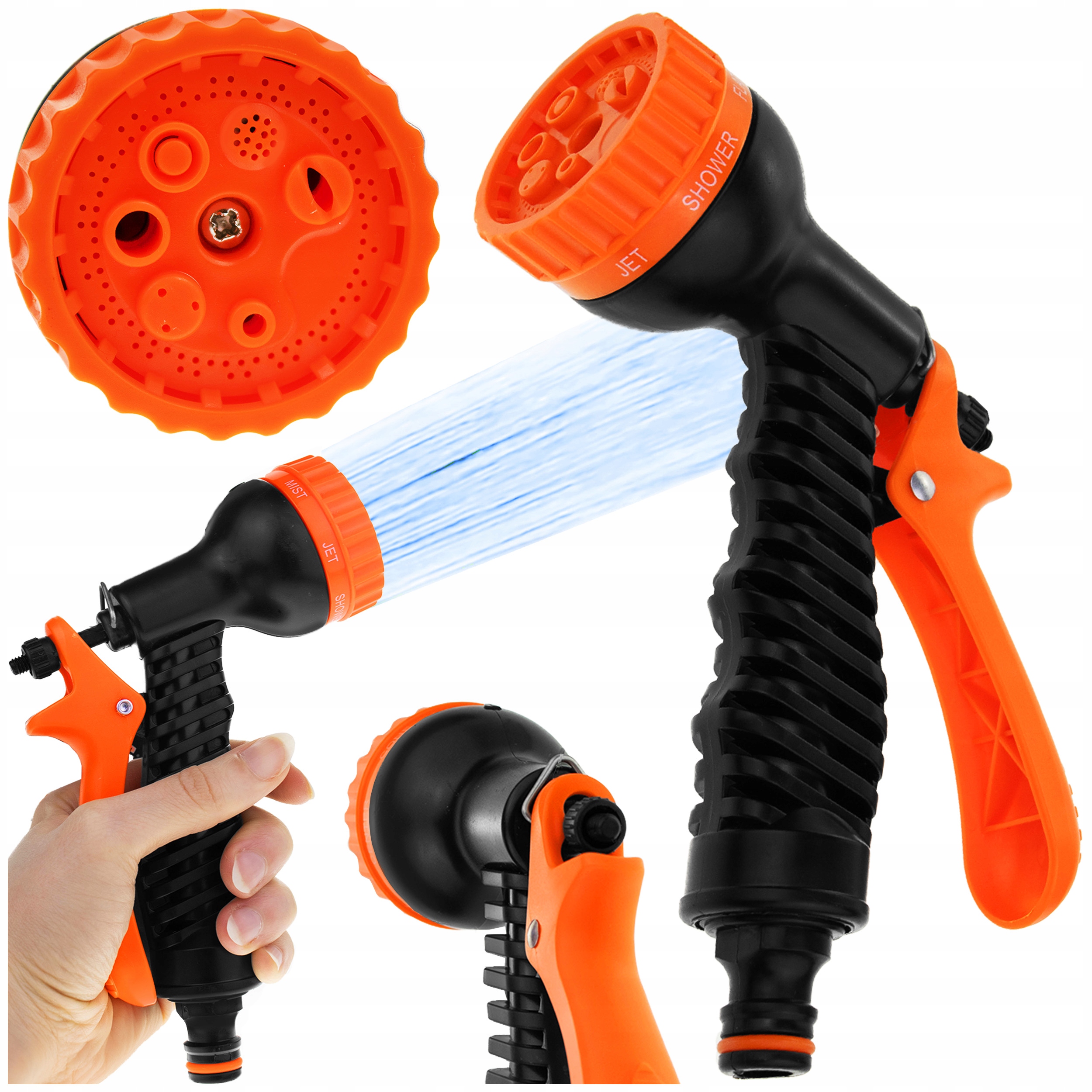 

Zraszacz Ogrodowy 7 Funkcyjny Pistolet Do Węża