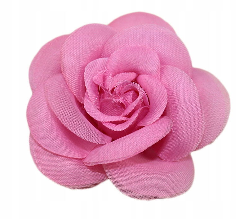 -MARGUT- Gumka broszka Kwiat Róża różowa