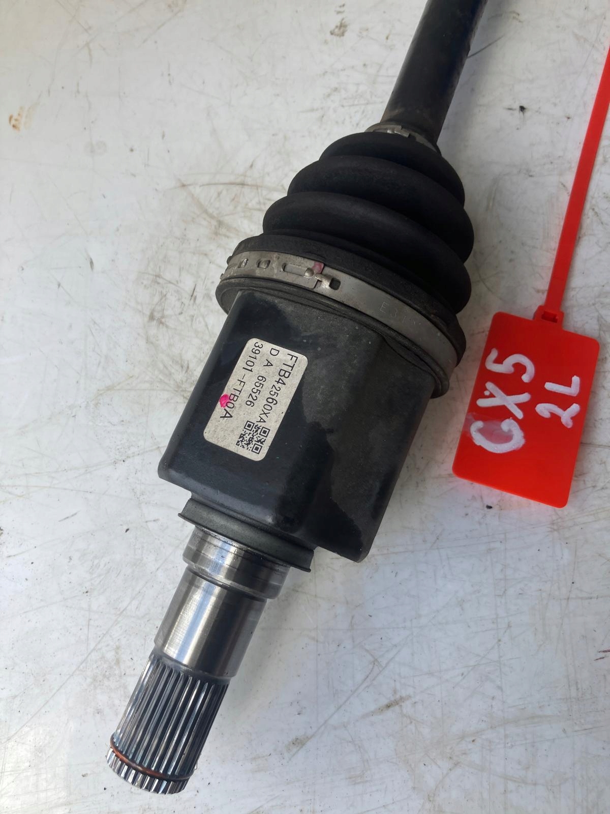 semi-axis left left front MAZDA CX5 and LIFT 2.2 D AUTOMAT 39101-FTB0A