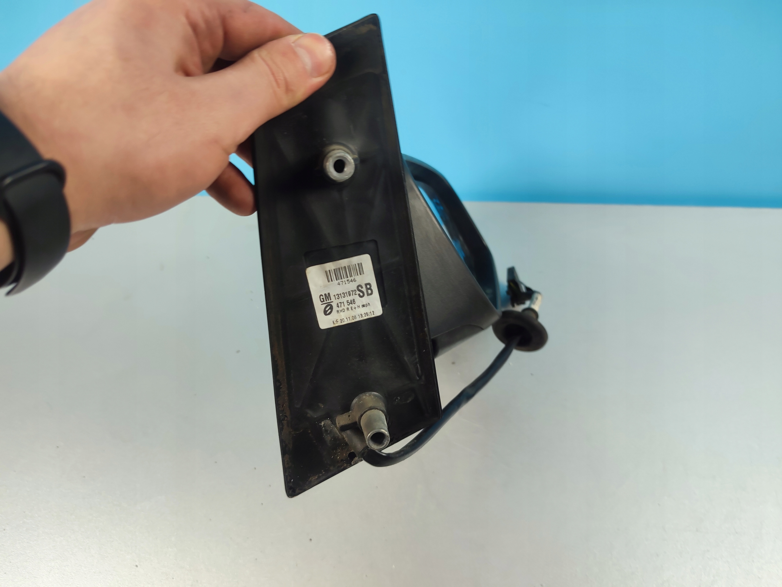mirror right OPEL ZAFIRA B Z157 5 PIN