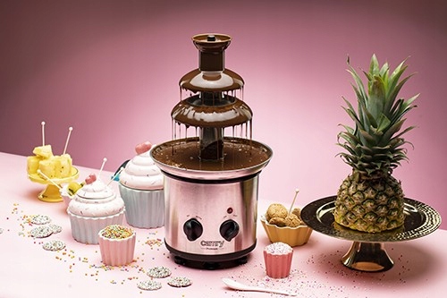 FONTANNA CZEKOLADOWA 3 POZIOMOWA na URODZINY PRZYJĘCIA 650ml Pojemność 650 l