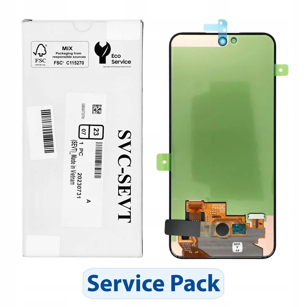 ServicePack LCD displej pro Samsung A35 5G A356B GH82-34224A bez rámečku
