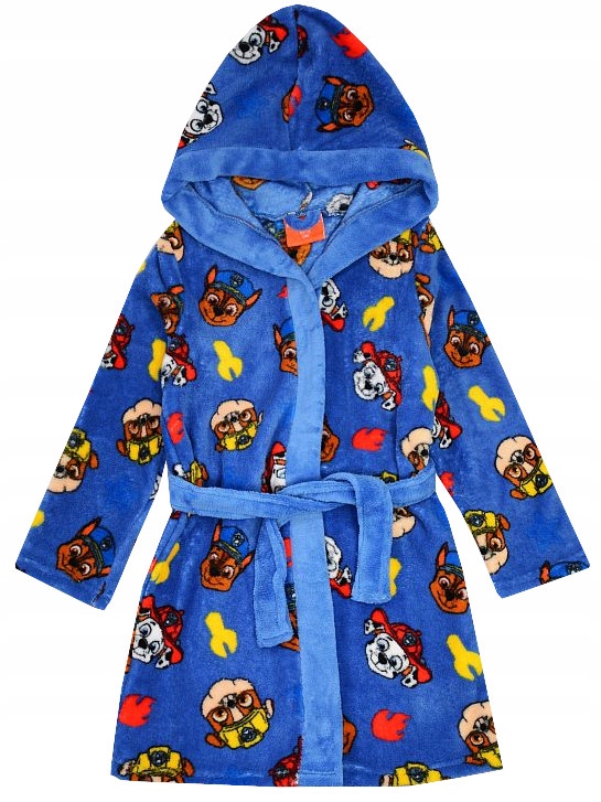 

Psi Paw Patrol Szlafrok Ciepły Miękk 116/128 R046A