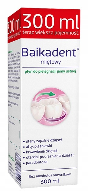 

Baikadent płyn do płukania jamy ust. 300 ml