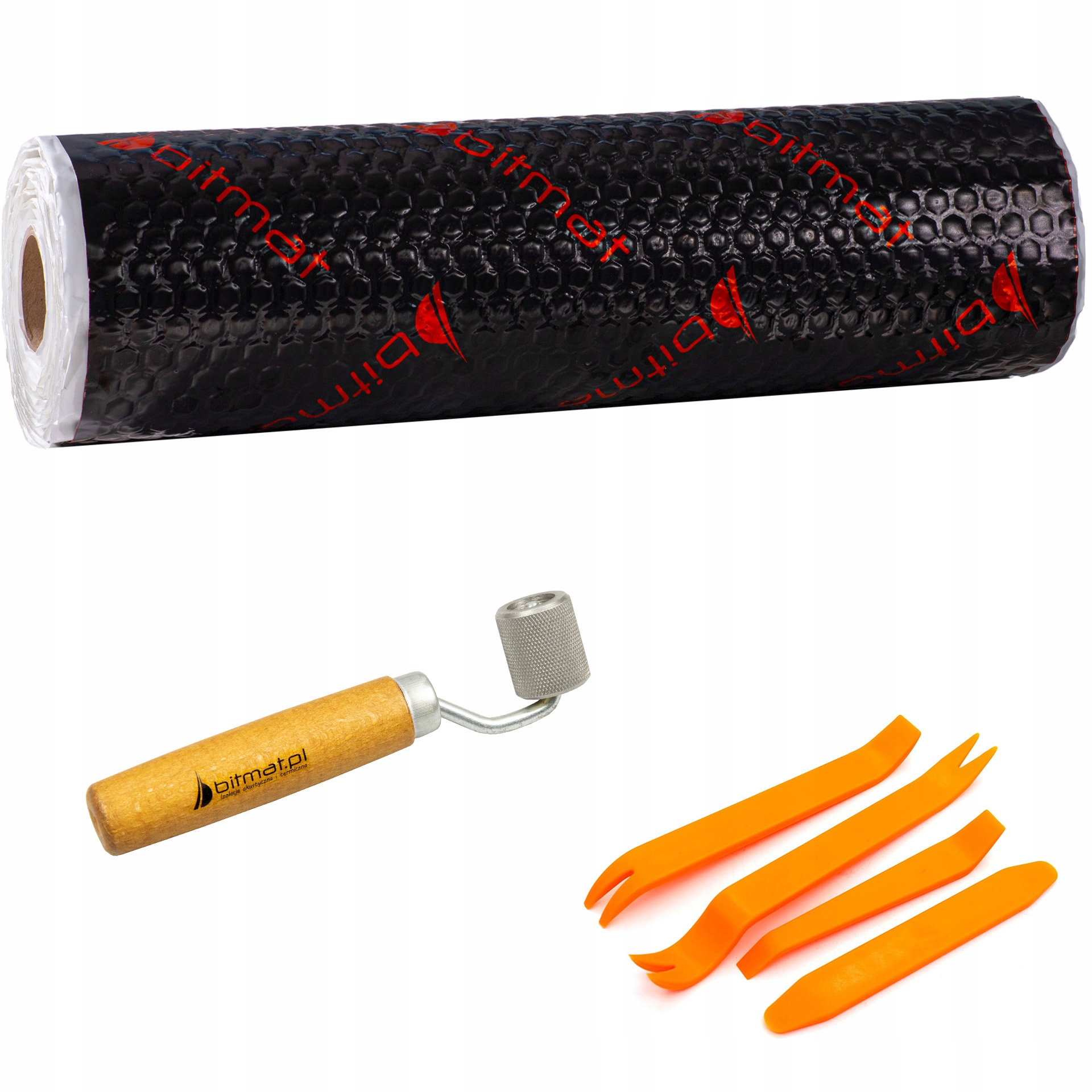 Odhlučniaca butylová rohož 2,5 mm celá rolka 3,5 m² pružná podlaha s lepidlom