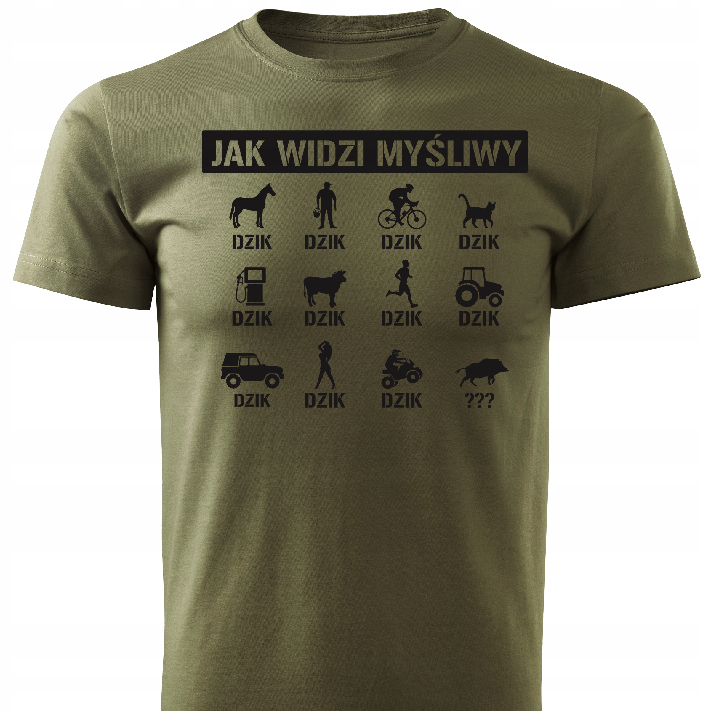 

Myśliwska koszulka na polowanie Jak Widzi Myśliwy