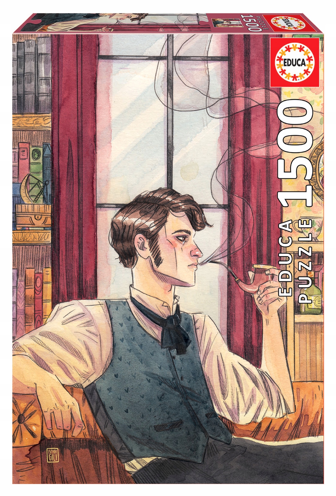 

Educa Puzzle 1500 el Sherlock Esther Gili