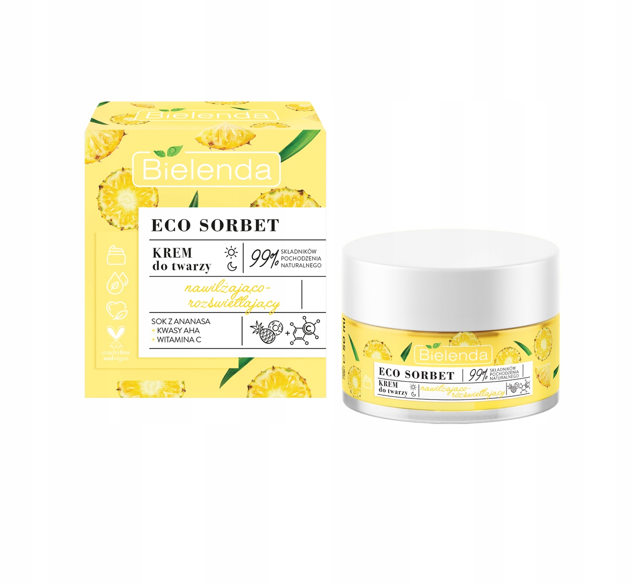 

Bielenda Eco Sorbet Ananas Krem Do Twarzy 50 ML